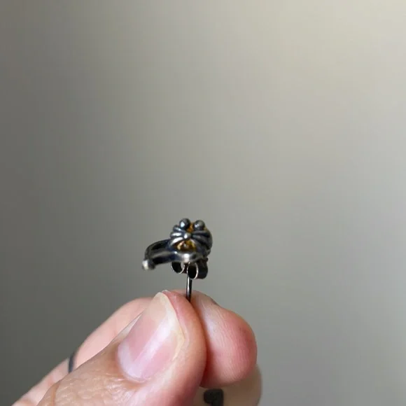 💖sold💖Set of sterling earrings - Picture 4 of 5